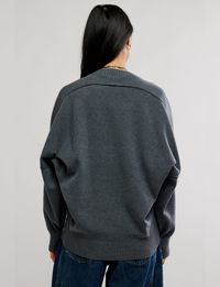 Alma Pullover, Charcoal Heather