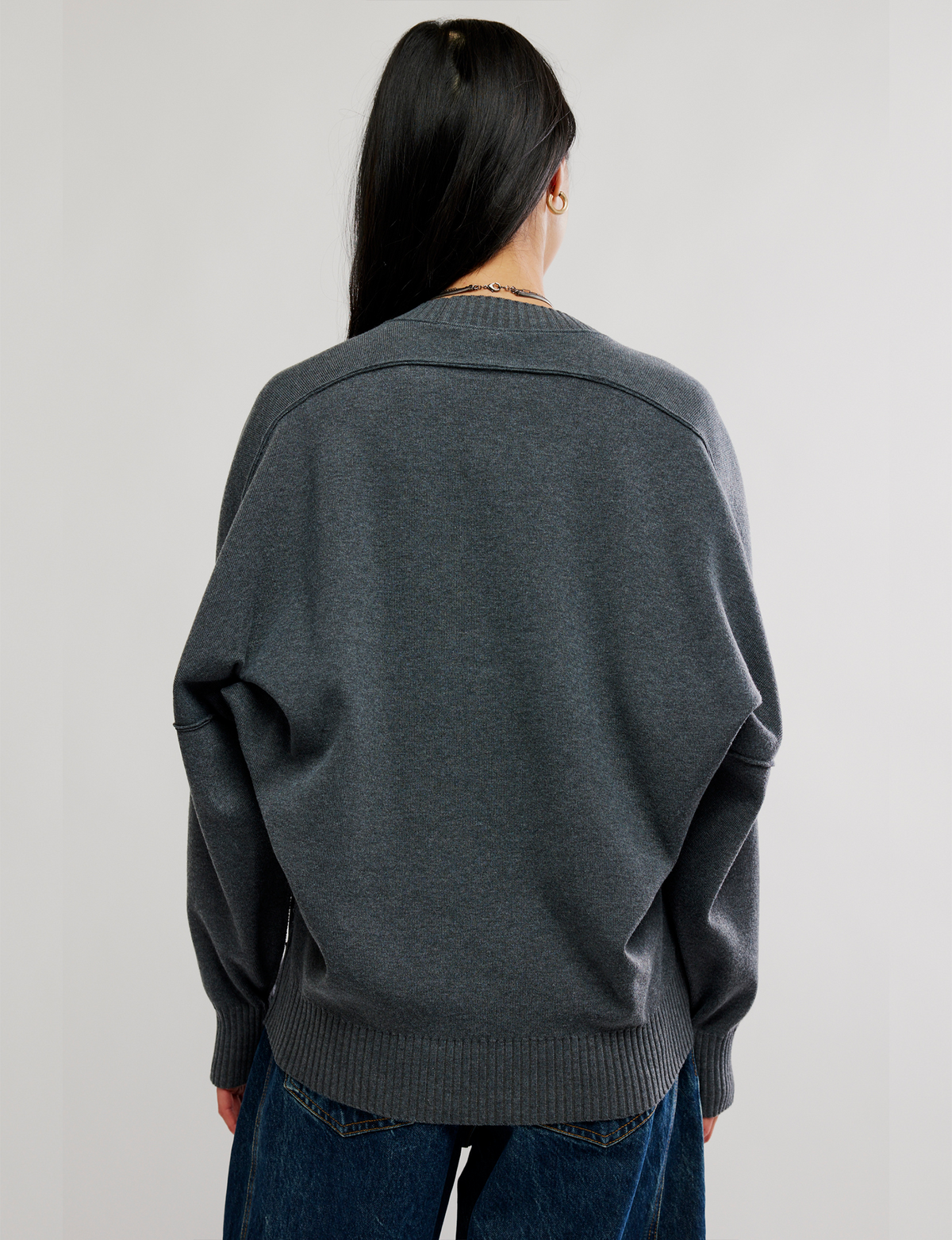 Alma Pullover, Charcoal Heather