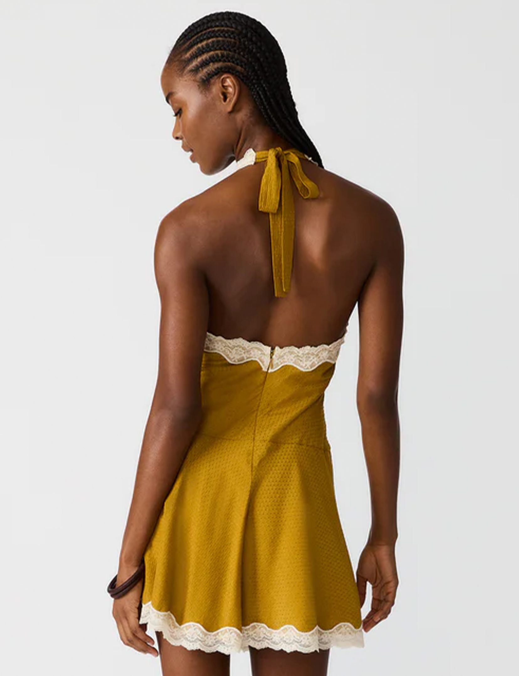 Liza Dress, Thyme Green