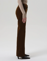 Kimberly Horsebit Flare, Manuka Corduroy