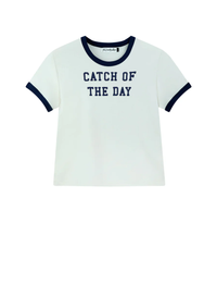 Perfect Ringer Tee, Catch of The Day