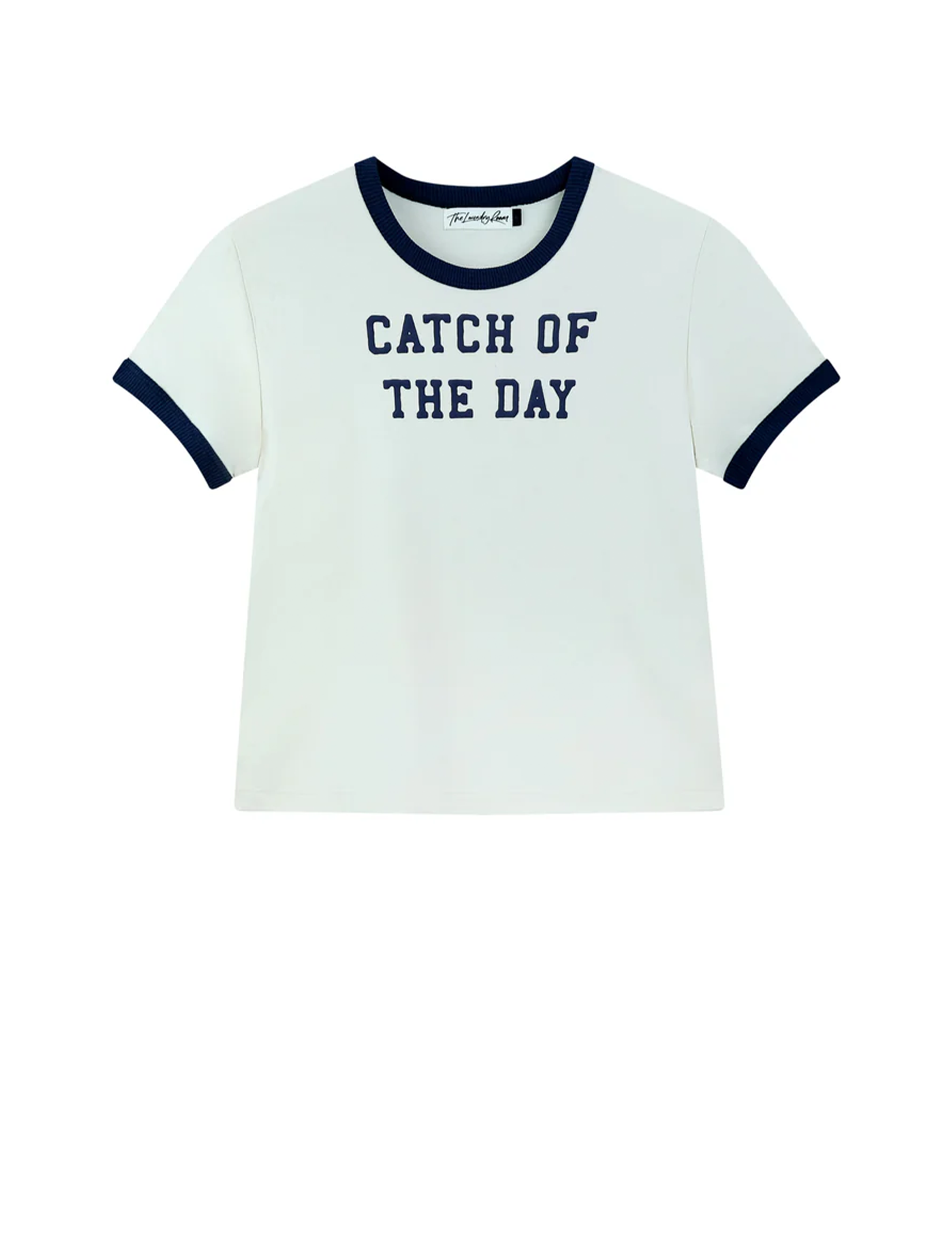 Perfect Ringer Tee, Catch of The Day