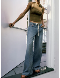 Jadyn Low Slung Palazzo w/ Drawcord, Expanse