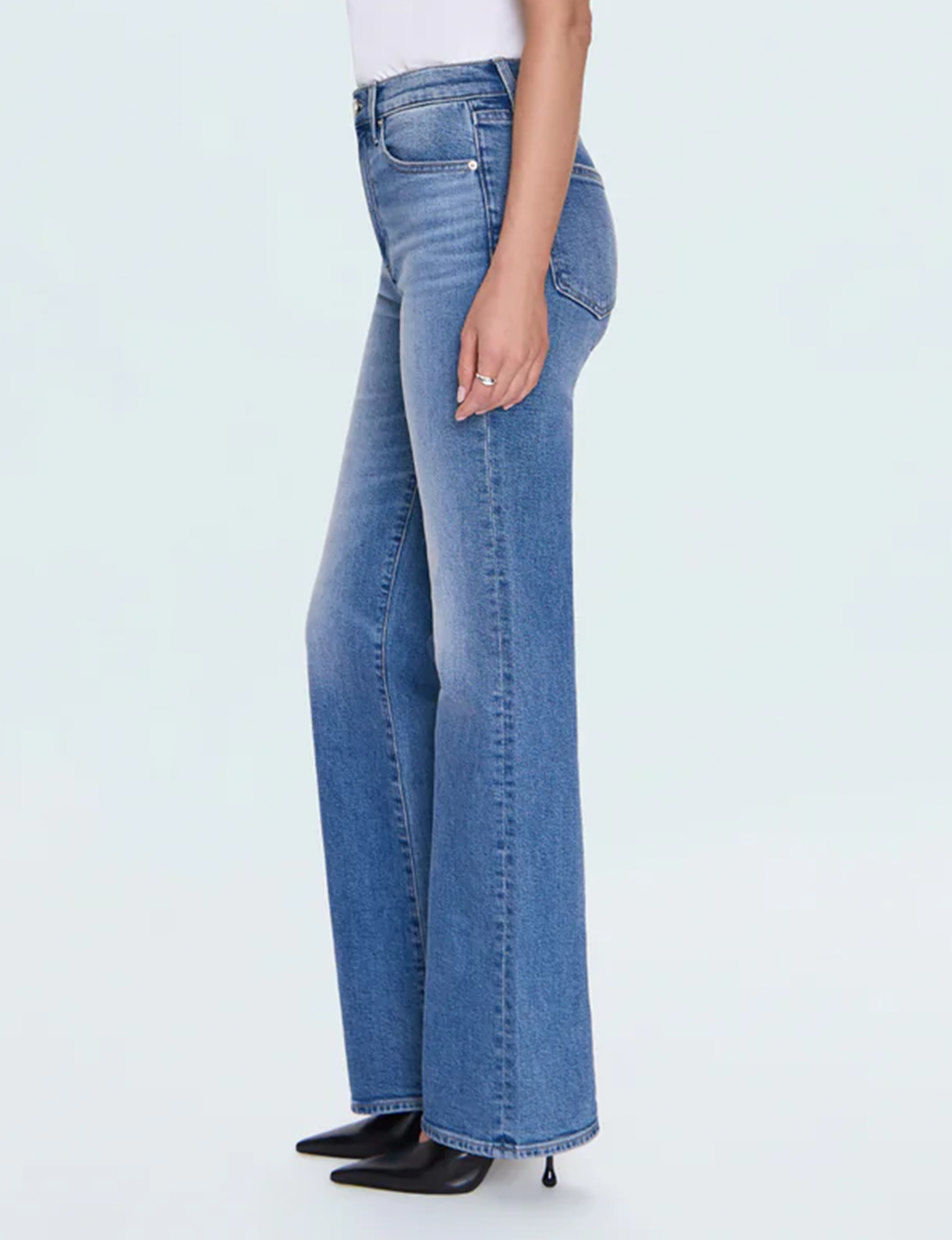 Evie High Rise Slim Boot, Illusion