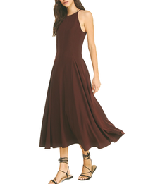 Anatasia Dress, Burgundy