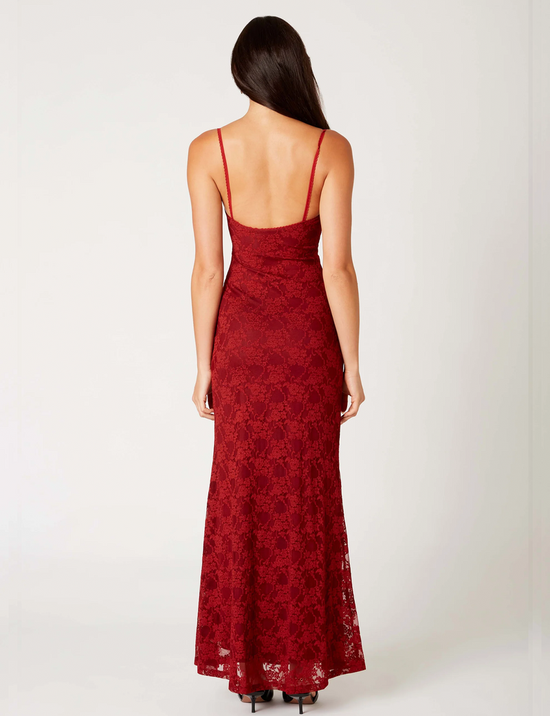 Vetiver Dress, Merlot