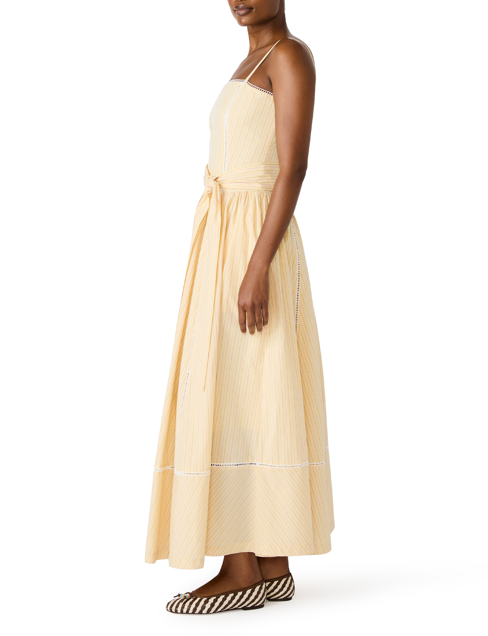 Emma Dress, Pale Yellow