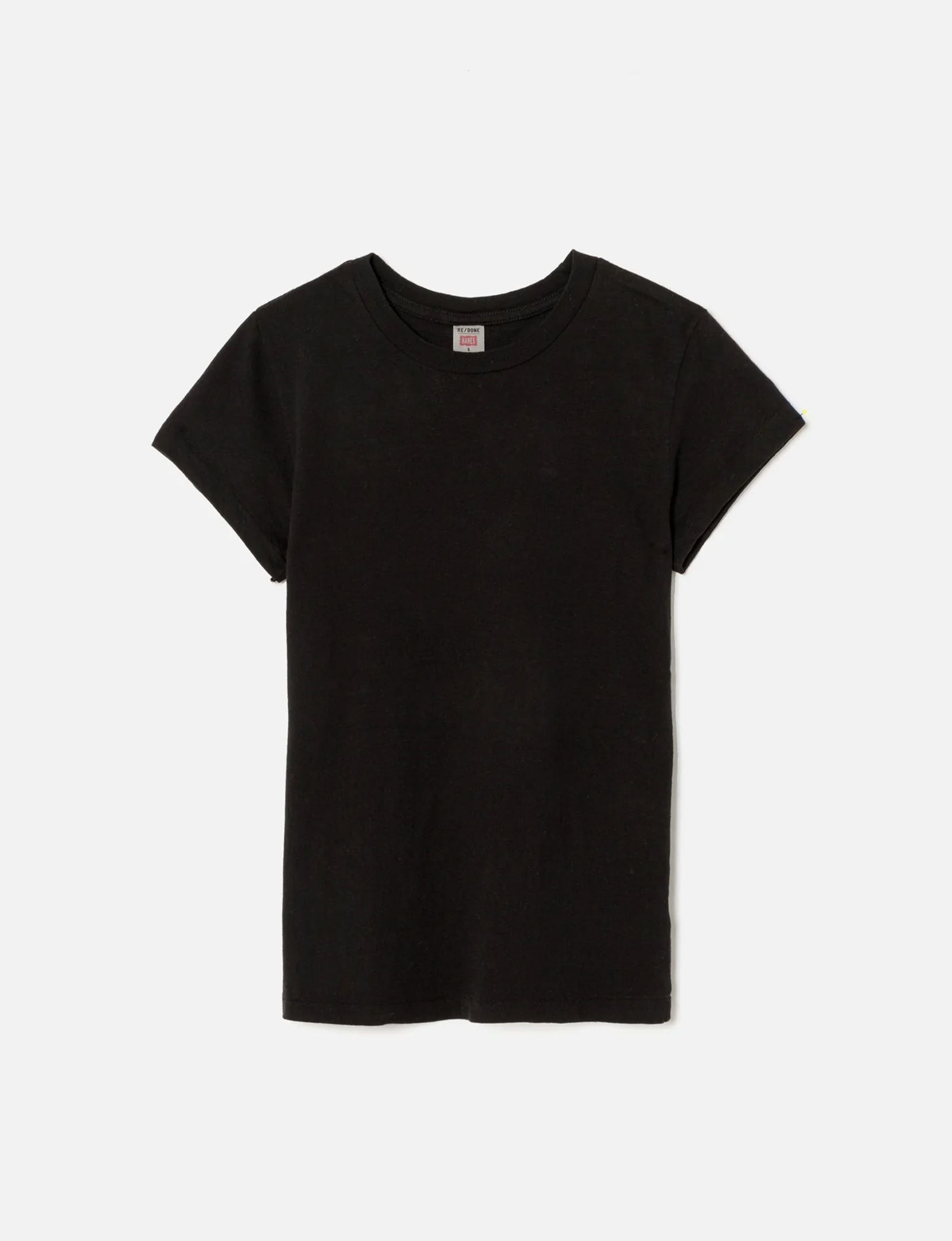 60s Slim Tee, Washed Black