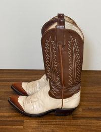 Tony Lama Style K2183 Cowboy Boots, Two Tone