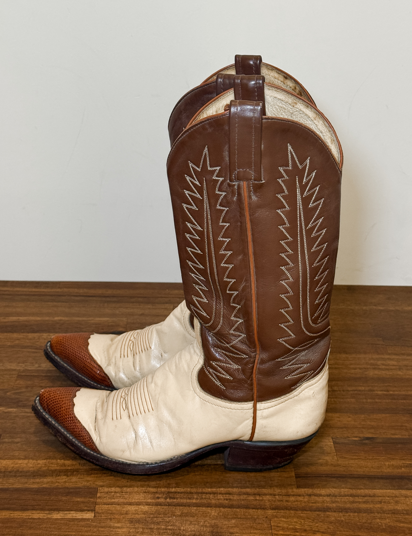 Tony Lama Style K2183 Cowboy Boots, Two Tone