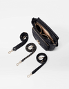 Medium Crosby Lock Crossbody, Black