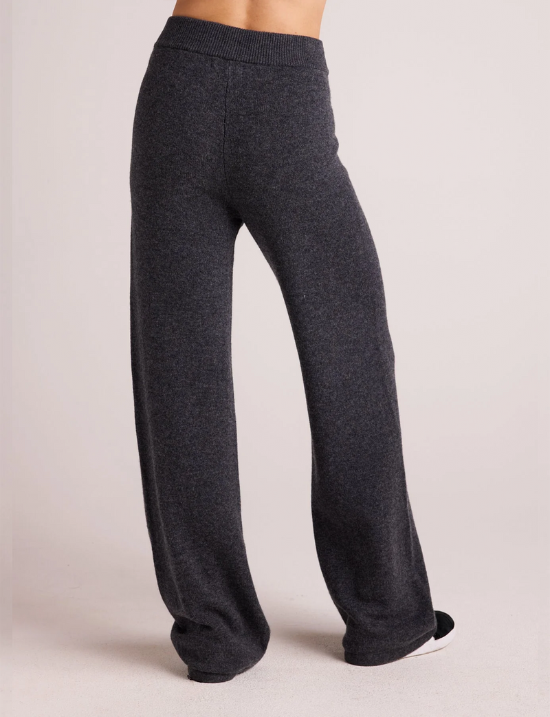 Wide Leg Sweatpant, Charcoal