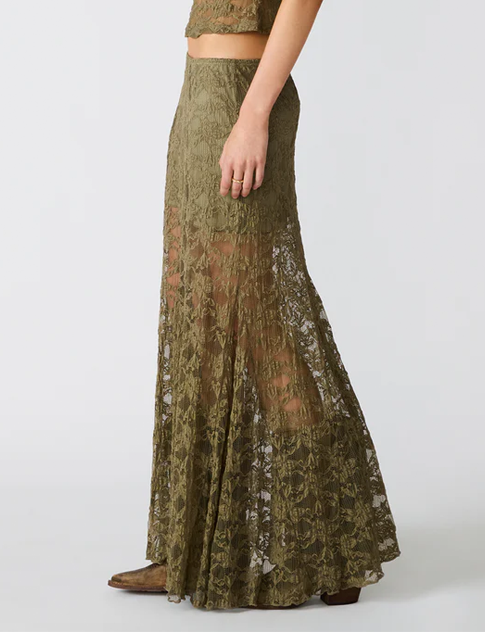 Mirabel Skirt, Mountain Green