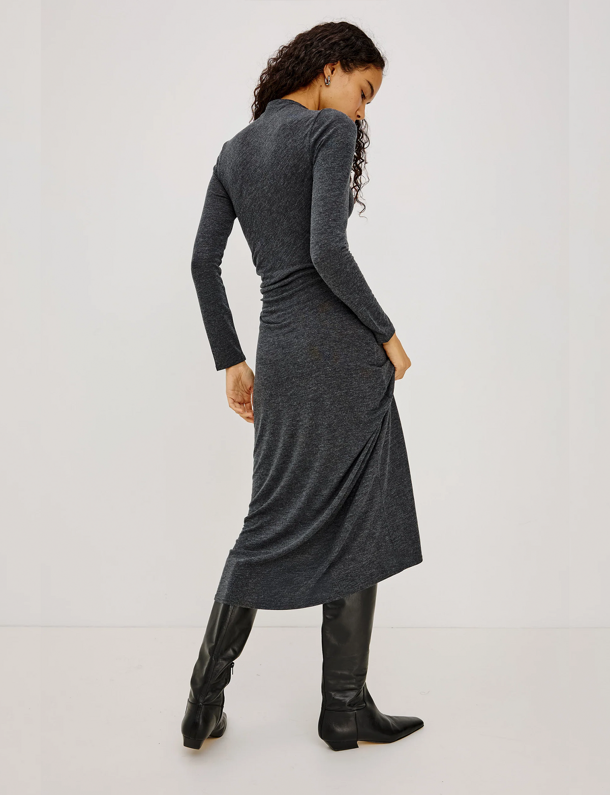 Margaret Dress, Charcoal