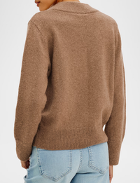 Lidya Sweater, Heather/Camel