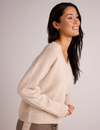 V-Neck Sweater, Ivory Oat