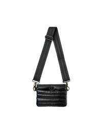 Bum Bag Crossbody, Pearl Black