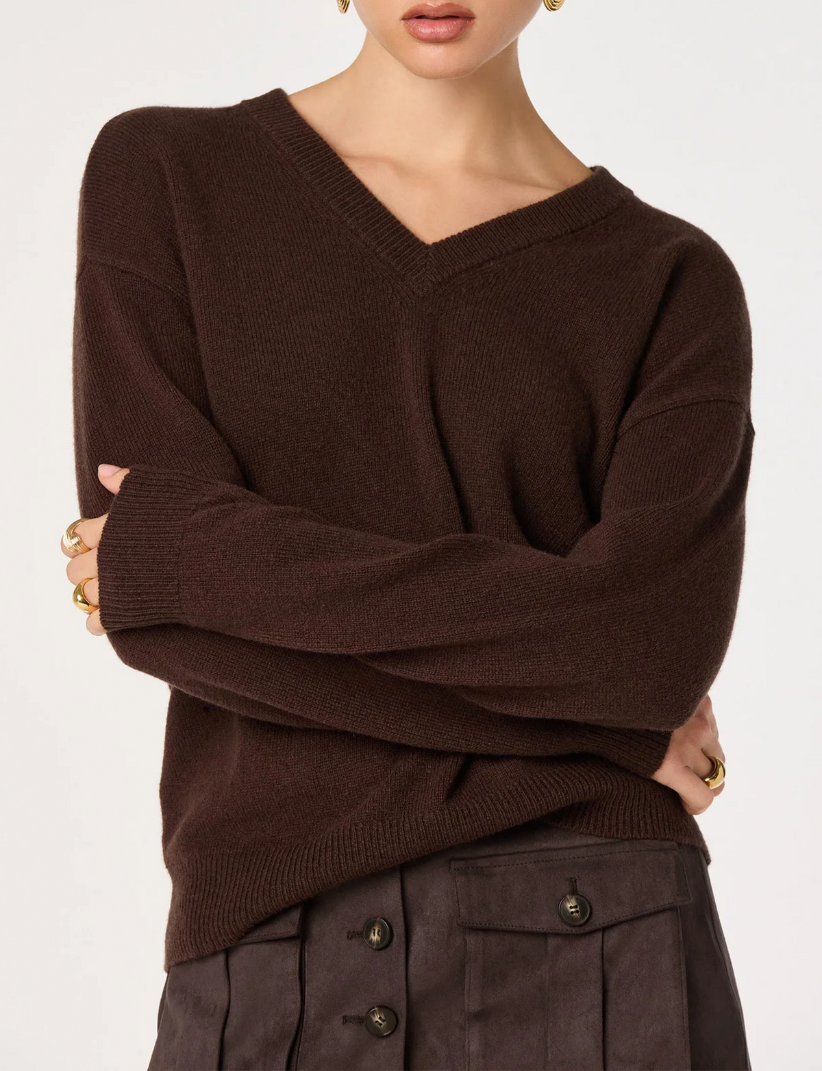 Bowie Sweater, Brown