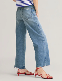 Tate Crop Denim, Ablaze