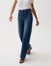 Kyra High Rise Bowed Wide Leg, Inkwell