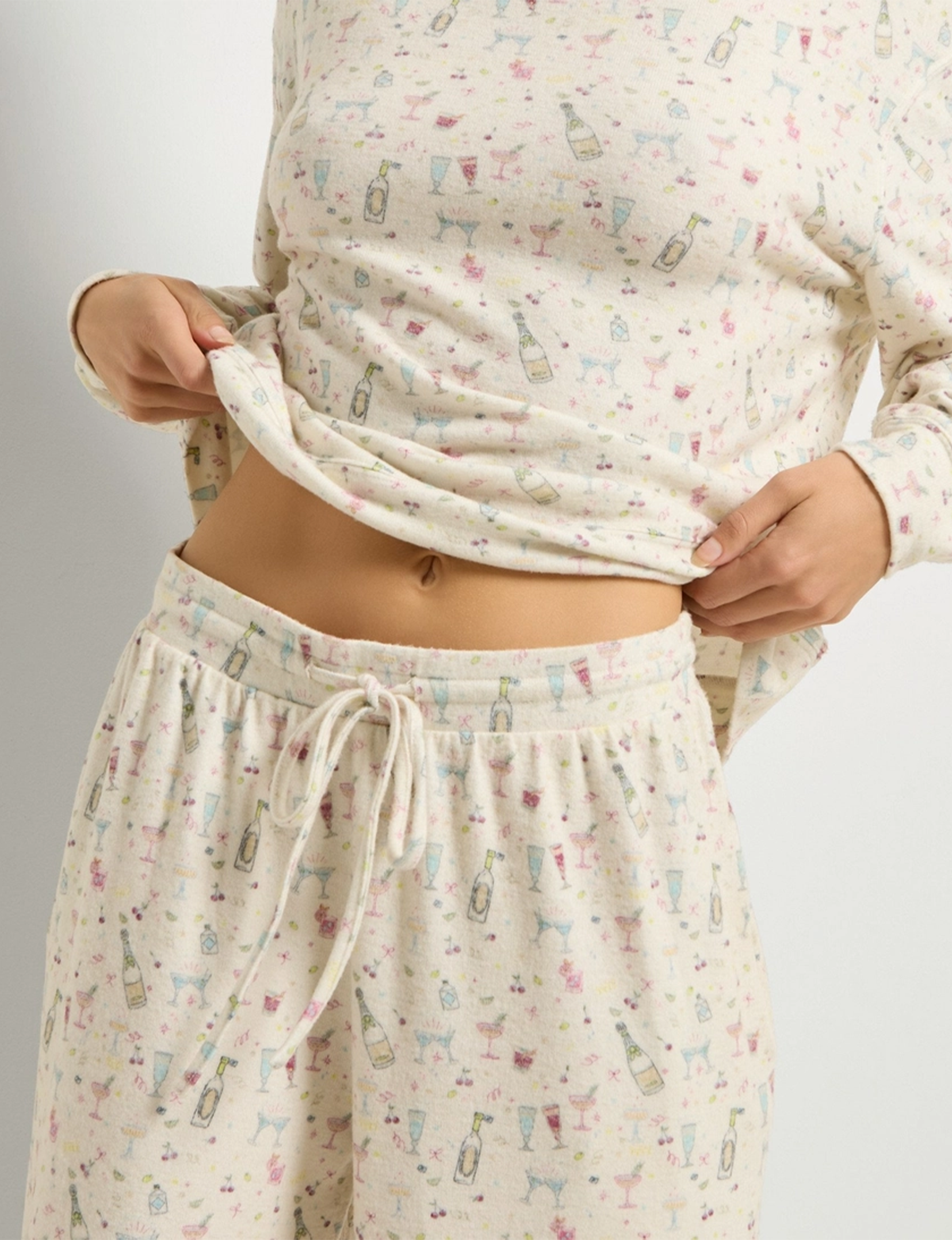 Bright Spirits Sleep Set, Cream