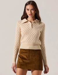 Doria Corduroy Mini Skirt, Camel