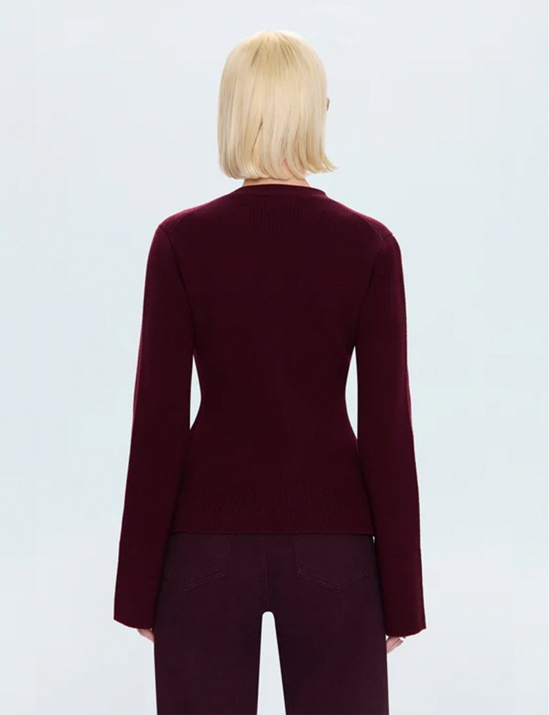 Aeron Cardigan, Claret
