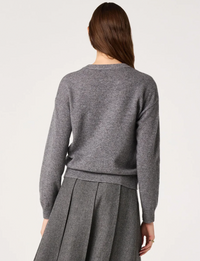 Bowie Sweater, Heather Grey