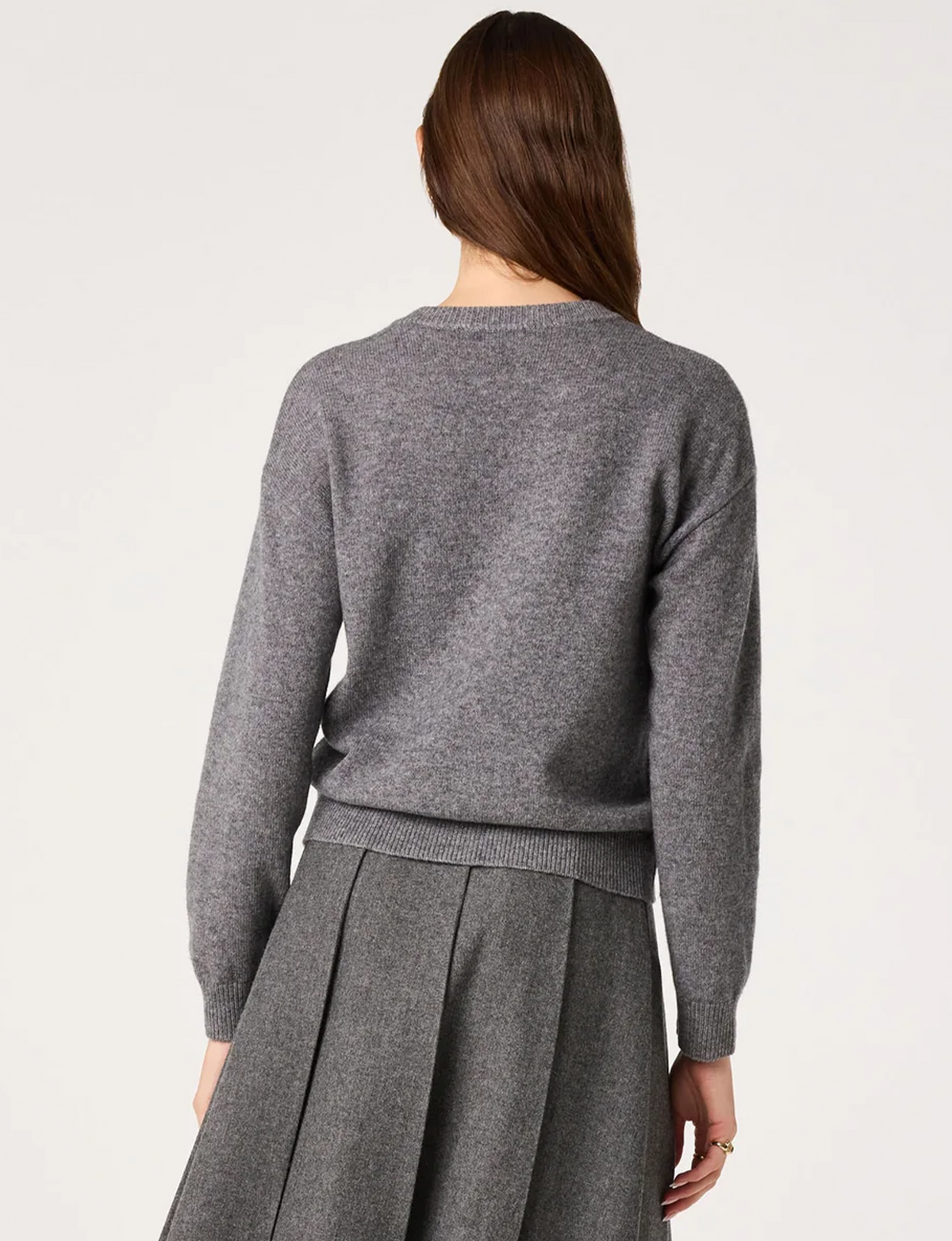 Bowie Sweater, Heather Grey