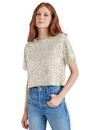 Cressa Sequin Top, Ivory