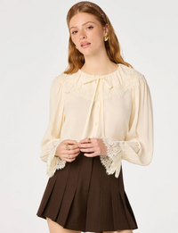 Emberly Top, Cream