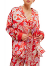 Dreamy Days Pajama Set, Flame Red