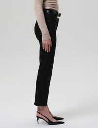 Caia Straight Leg, Plush Black