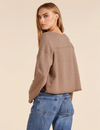 Callie Pullover Sweatshirt, Hazelnut