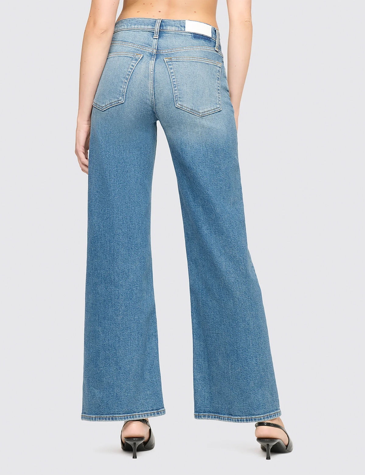 Laurel Mid Rise Wide Leg, West Coast Fade