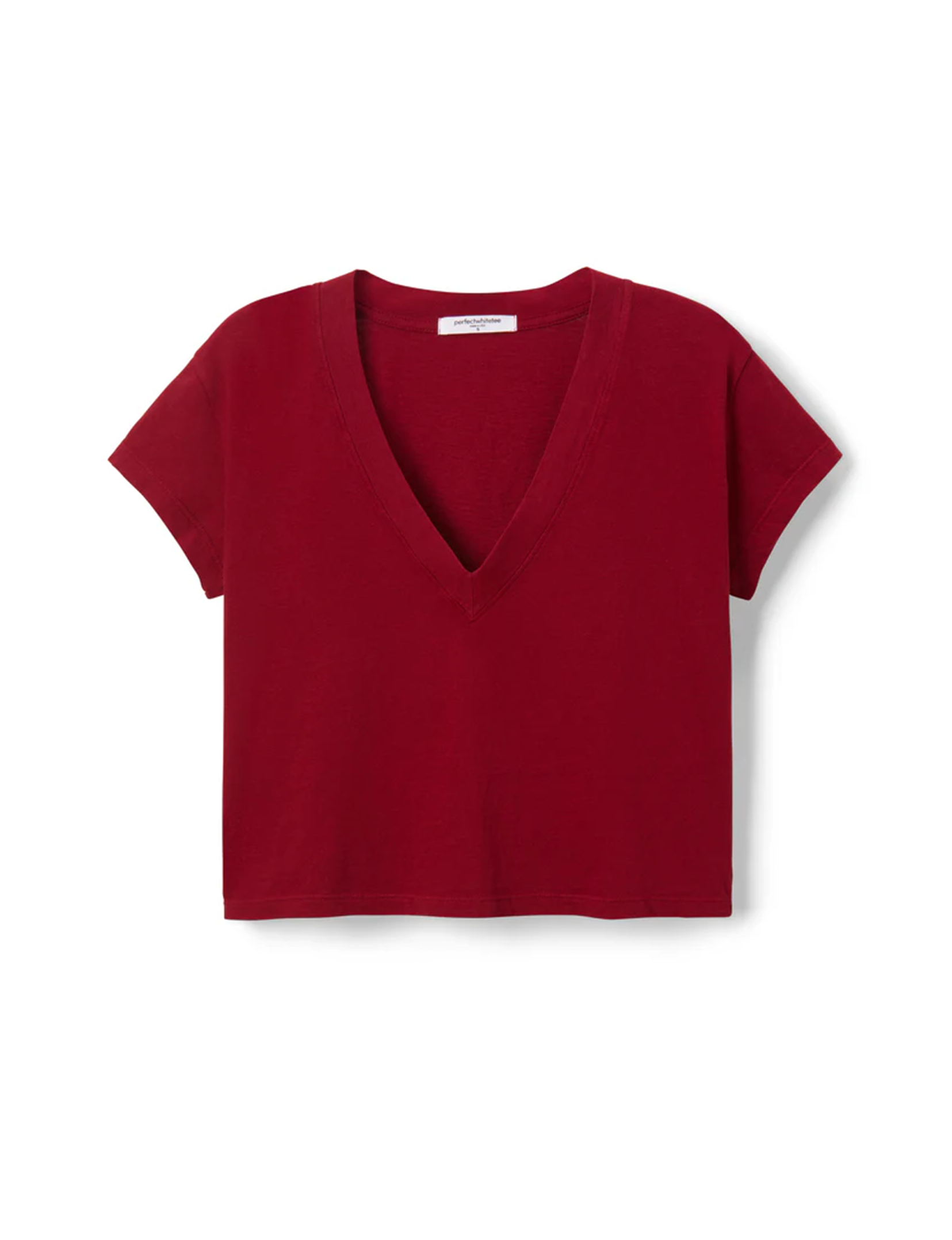 Alanis Recycled V-Neck, Maple