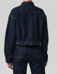 Alma Horsebit Jacket, Helia