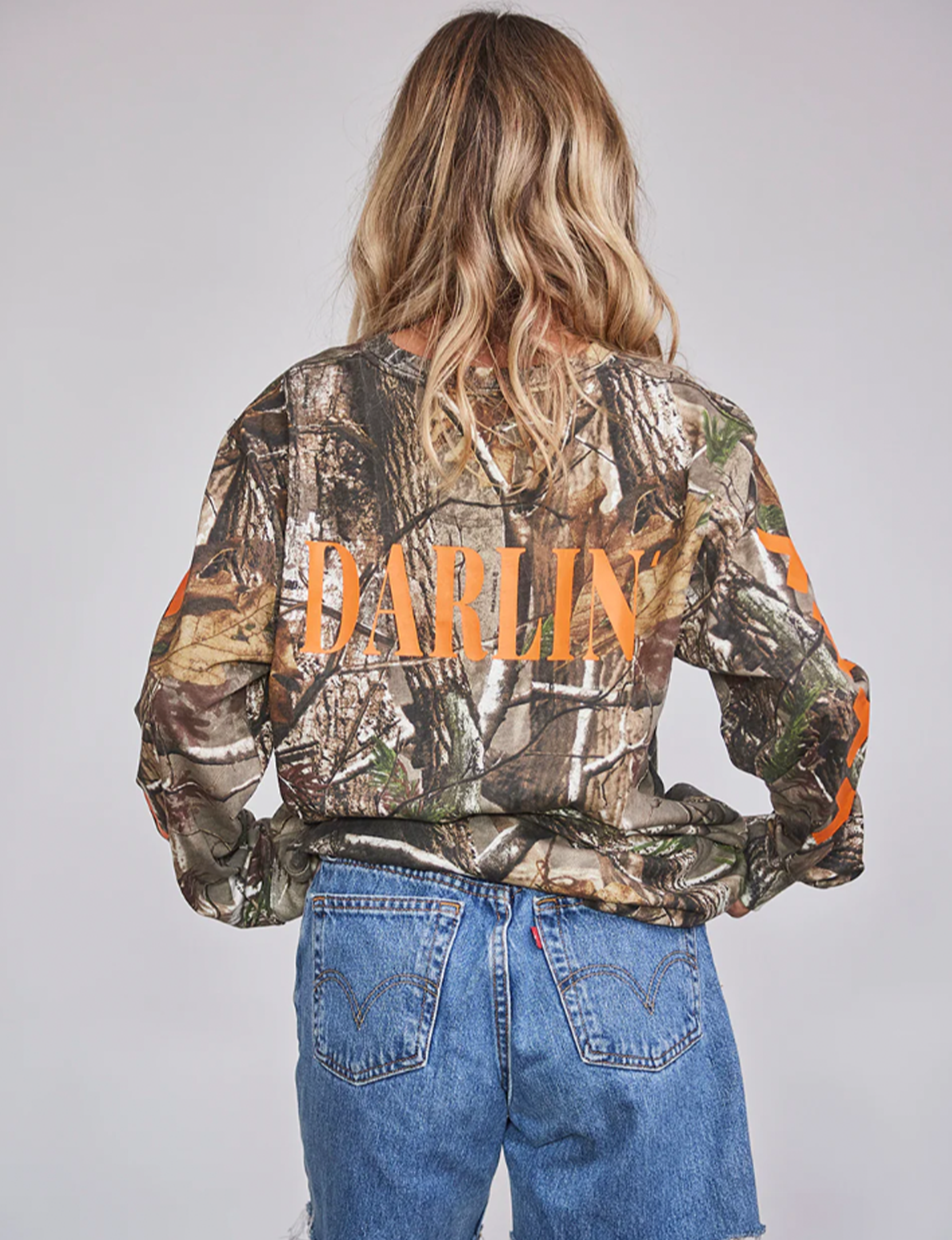 Realtree L/S Tee, Orange