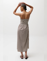 Bianca Dress, Java Stripe