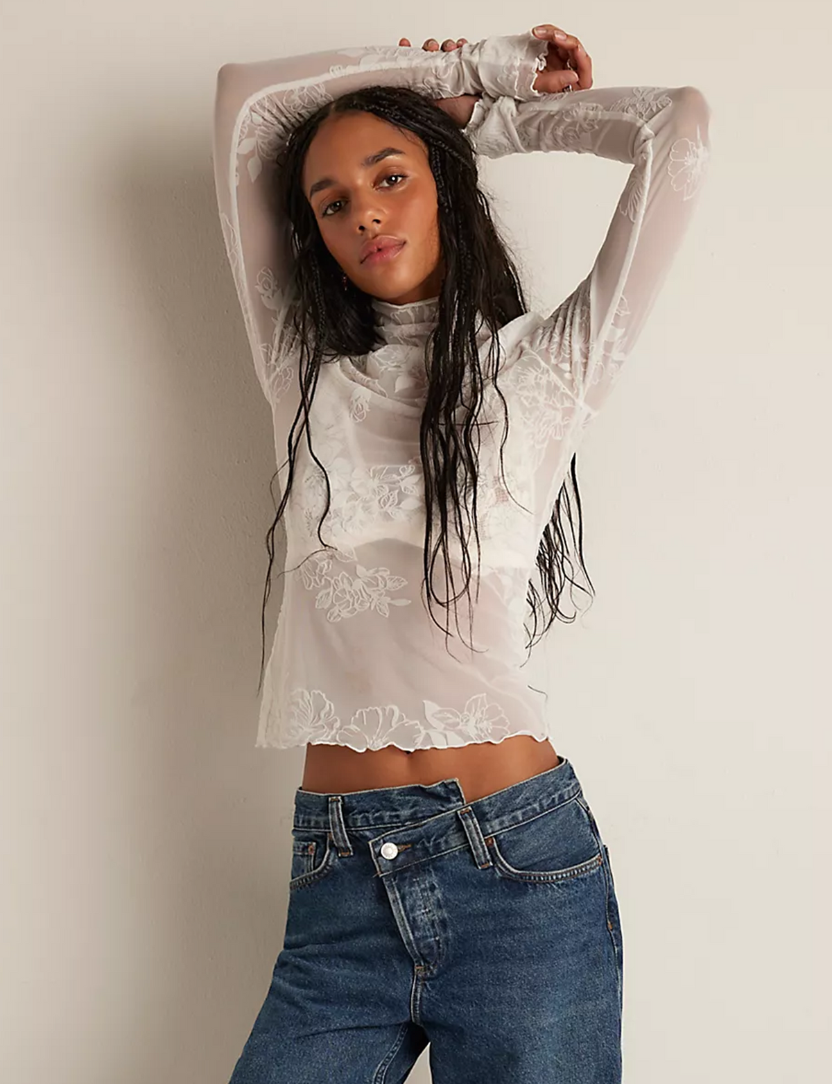 You Decide LS Top, Ivory