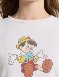 Classic Pinnocchio Tee, Vintage White