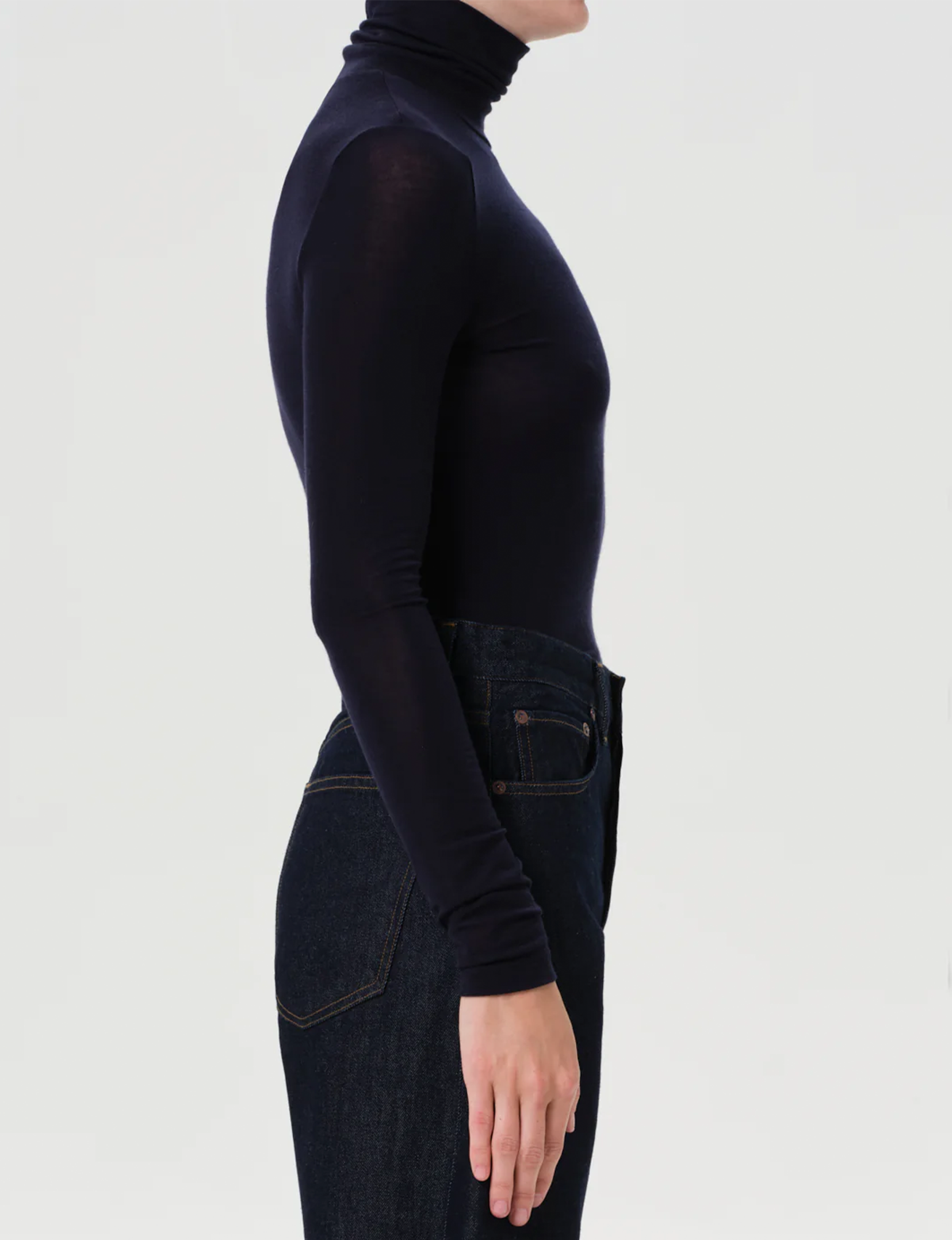 Pascale Turtleneck, Navy