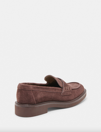 Tiggy Loafers, Mahogany Suede