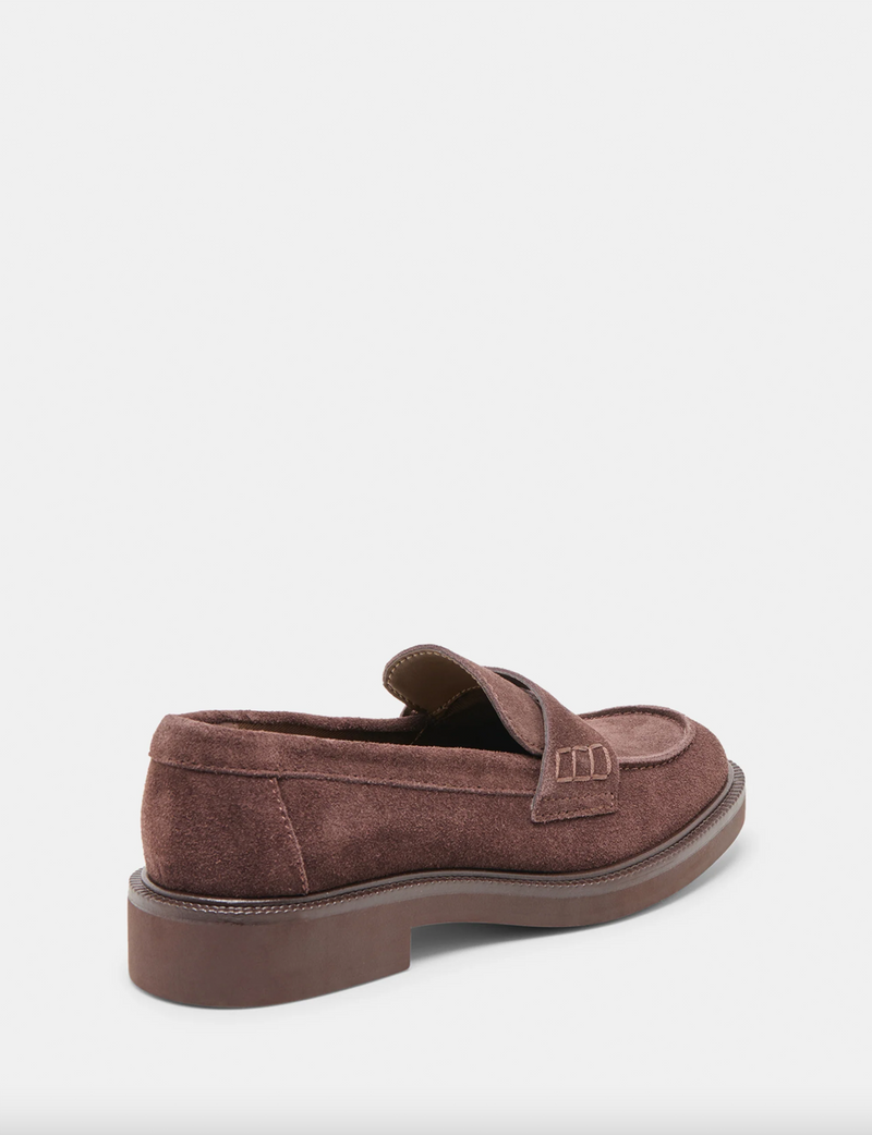 Tiggy Loafers, Mahogany Suede