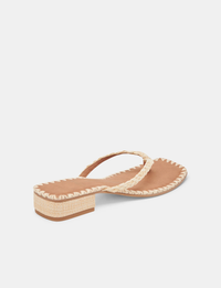 Barty Sandal, Natural Raffia