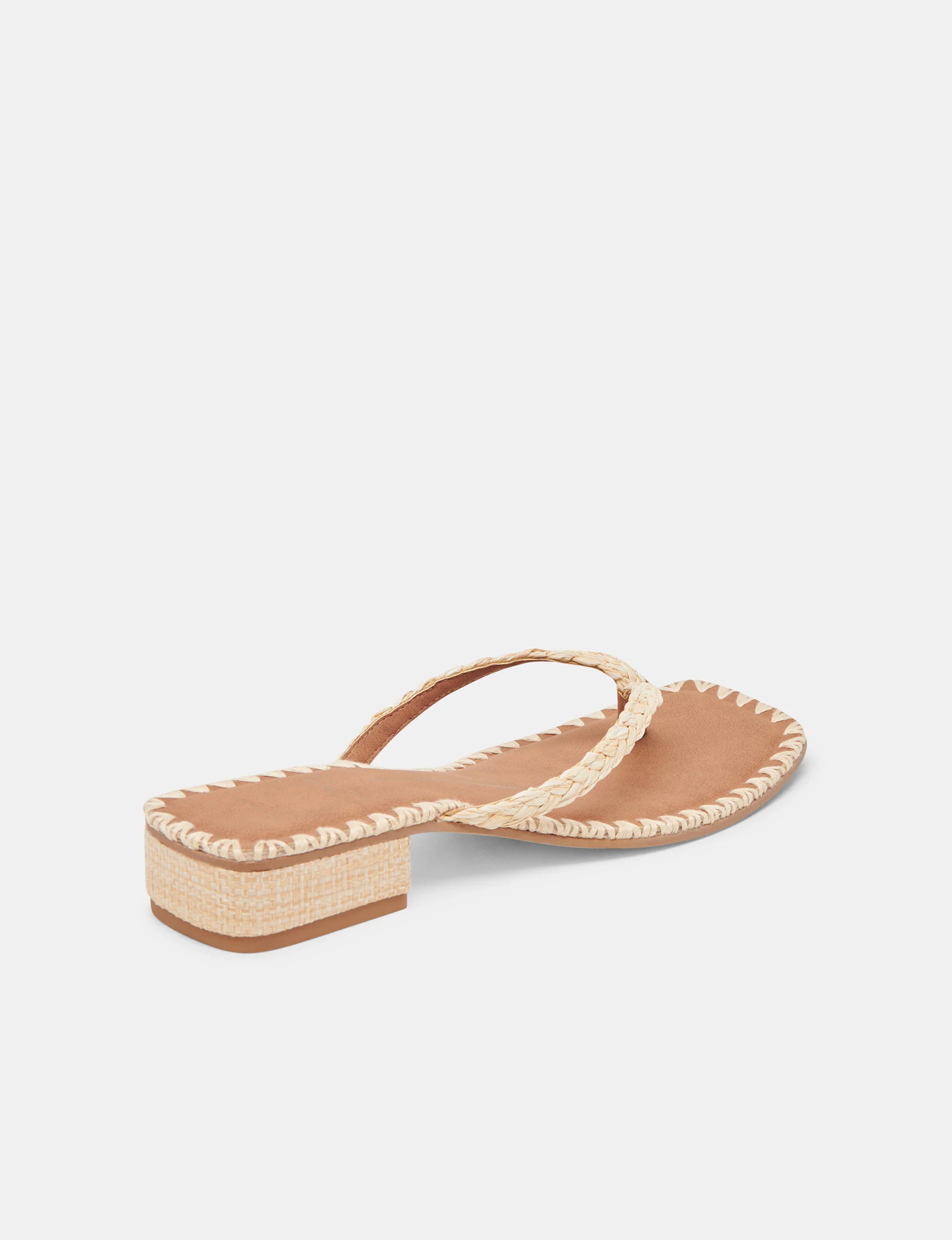 Barty Sandal, Natural Raffia