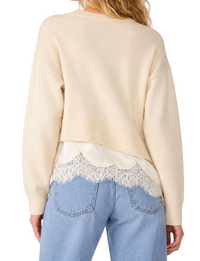 Aries Sweater, Cream