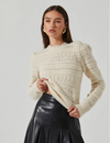 Pelloni Sweater, Cream