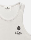 Ritz Rib Tank, White