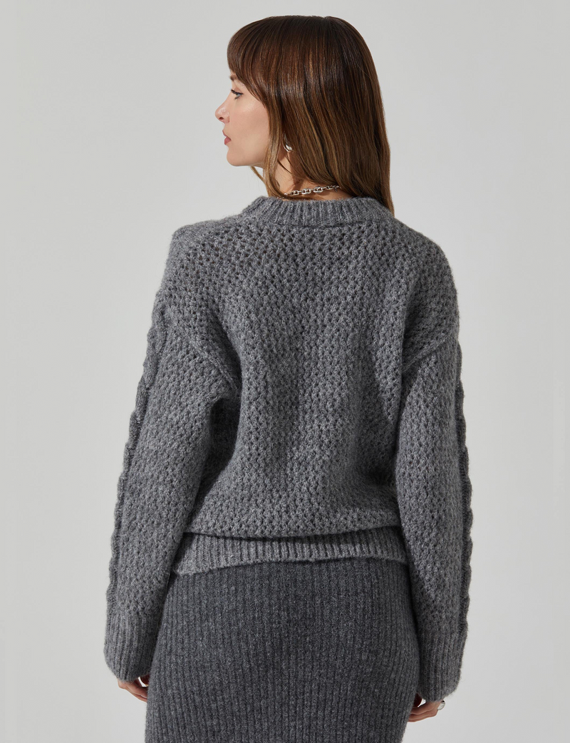 Lisbeth Sweater, Grey